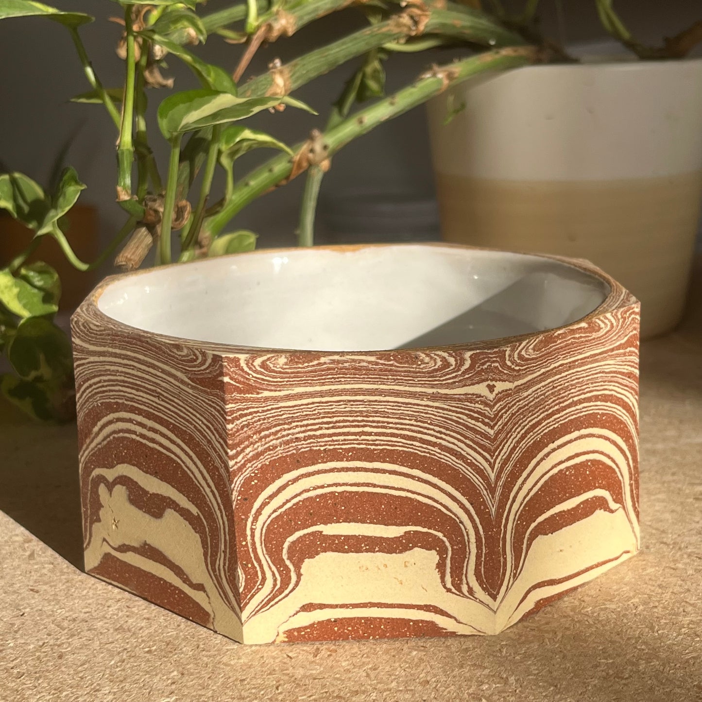 Faceted Planter