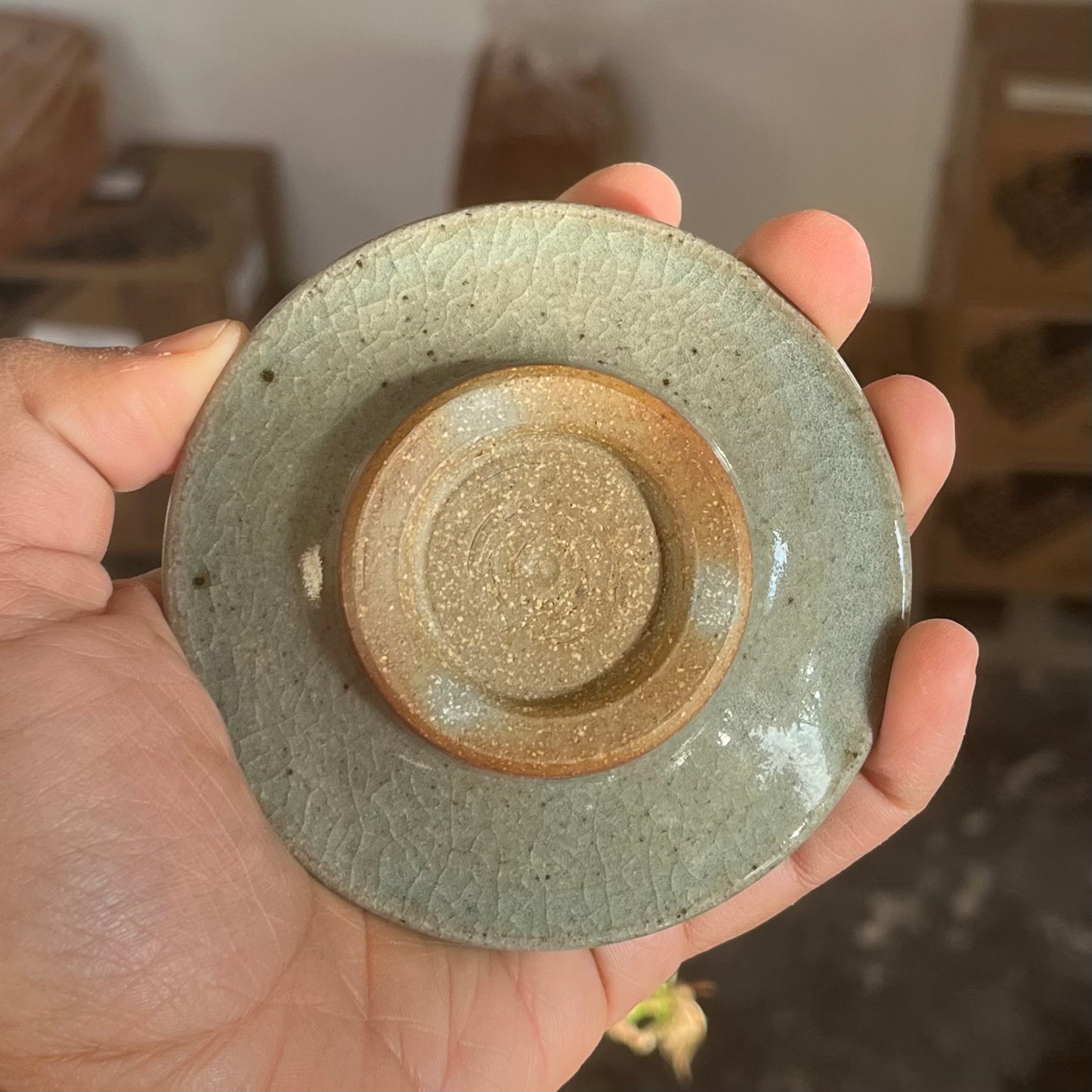 Small Soda Fired Dish
